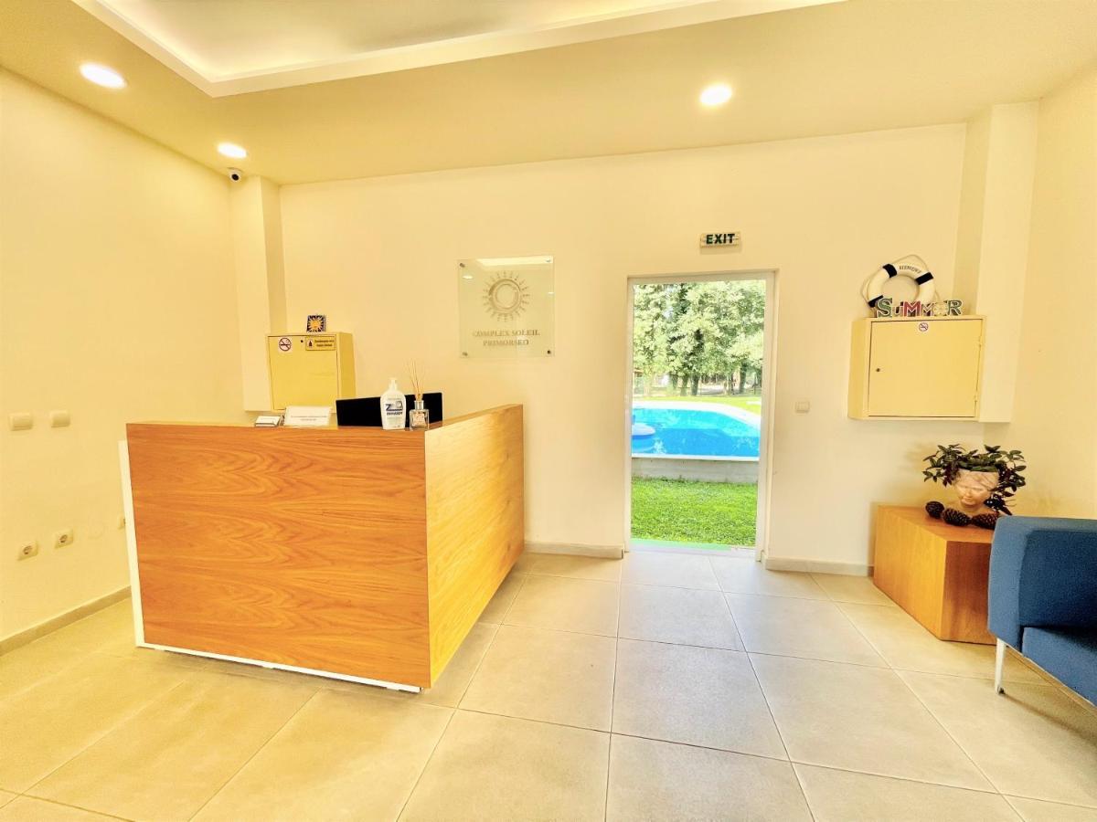 Solei Apartments Primorsko Esterno foto